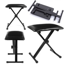 Tabouret pour Piano Clavier Tabouret Pliable Hauteur Réglable Bench Piano Siège