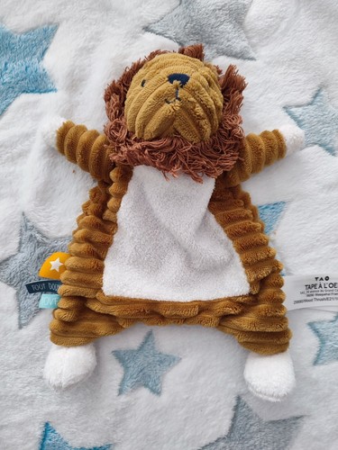 Doudou lion plat - doudou,