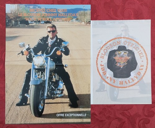 Johnny hallyday plaquette - hallyday,