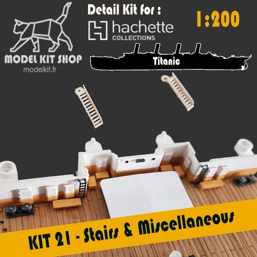 2022 titanic hachette 200 - titanic, 1:200