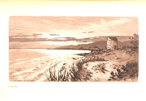Gravure eau forte de j - a,