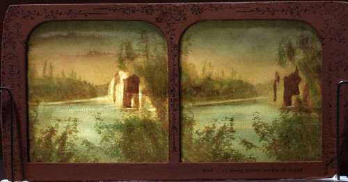 Bande echo rivière de - la, d'echo