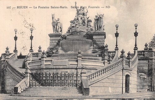 Rouen fontaine sainte - rouen,