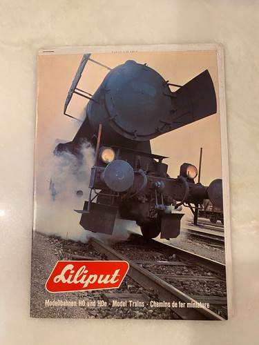 Ancien catalogue trains