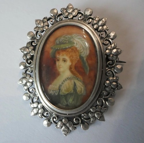 Ancienne broche argent - ancienne,