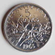 Pièce de monnaie 5 Francs