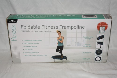 Foldable fitness trampoline - foldable,