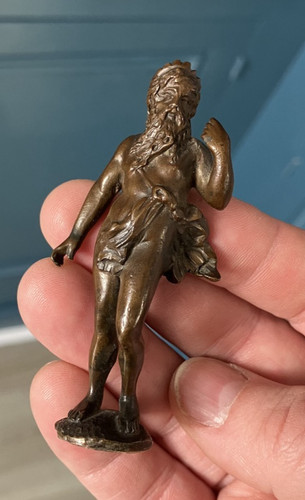 Curieux petit bronze - , ancien