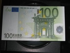 BILLET  DE 100 EUROS ANNÉE 