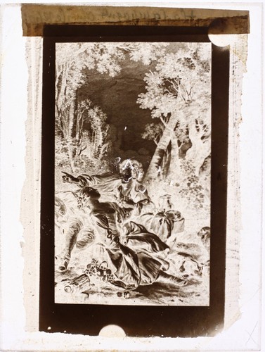 Photographie une gravure - d’une,