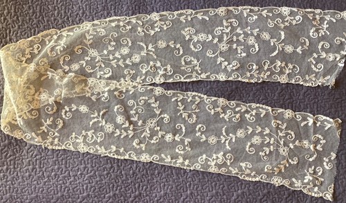 Dentelle ancienne broderie - dentelle, ancienne,