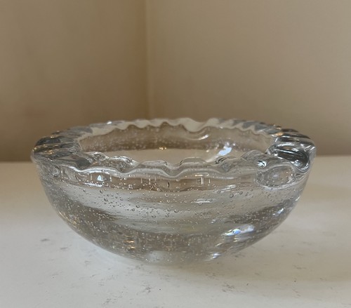 Cendrier vide poche cristal