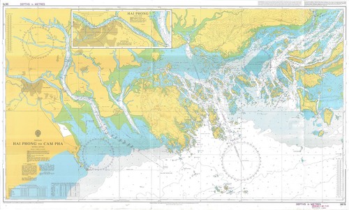 Carte marine admiralty vietnam - carte,