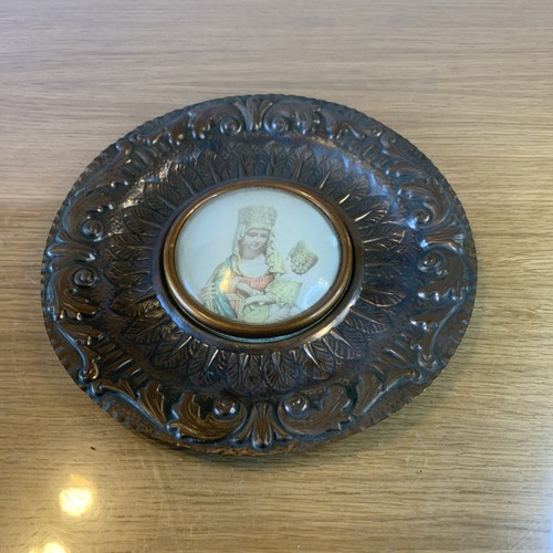 Assiette décorative murale - , en