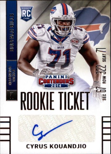 2014 panini contenders 118a - 2014, #118a