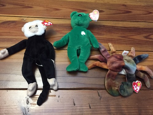 Retired beanie babies lot - babies,