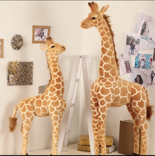 Peluche géante girafe - de,