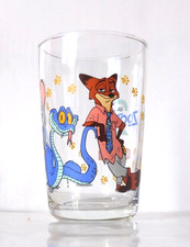VERRE MOUTARDE AMORA DISNEY