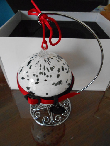 Boule noel verre - de, en