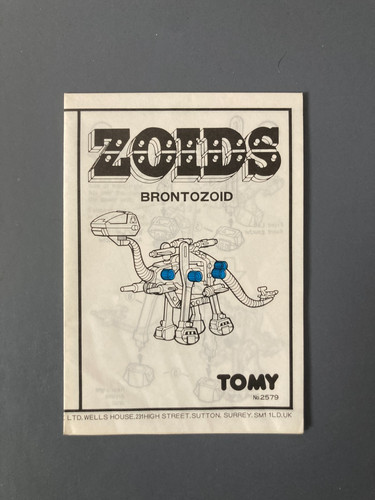 Zoids vintage 1983 - zoids,