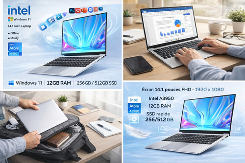 Ordinateur portable - portable, 14.1”