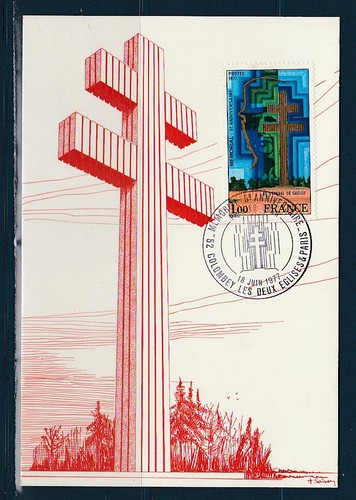 Carte 1er jour mémorial - carte,