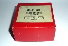 FILTRE PHOTO ECLAIR ECHO CLOSE-UP LENS +1 +2 +3 COATED DIAMETRE FILETAGE 49 MM