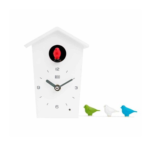 Horloge mini birdhouse chants - horloge,