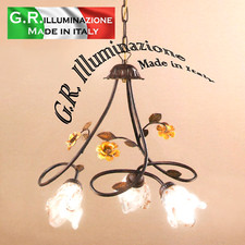 Lustre fer forgé classique