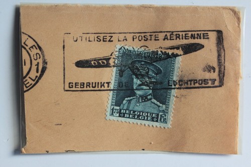 Timbre belgique avec flamme - belgique,