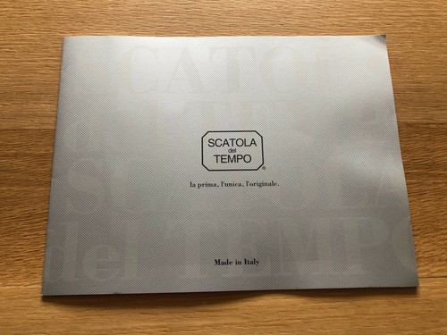 Catalogue scatola del tempo - scatola,