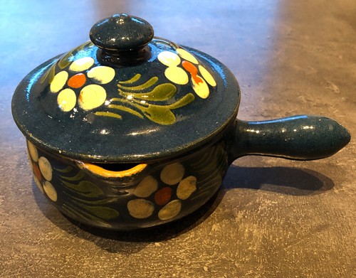 Ancien petit pot poterie terre - ancien,