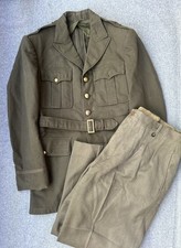 TENUE SORTIE ARMÉE FRANCAISE OFFICIER US AMÉRICAIN LIBÉRATION RHIN USA WWII WW2