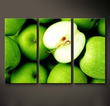 Pommes Abstrait Toile Image