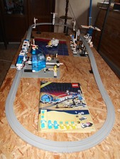 LEGO Monorail Futuron 6990 et 6347 piste accessoire 1991 avec boites et notice  