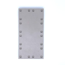 PLAYMOBIL * ECURIE * Plaque Gris Clair 18x9cm 3120 4055 4190 4311 6254 6445