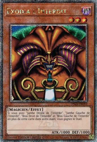 Exodia l interdit - -, l'interdit