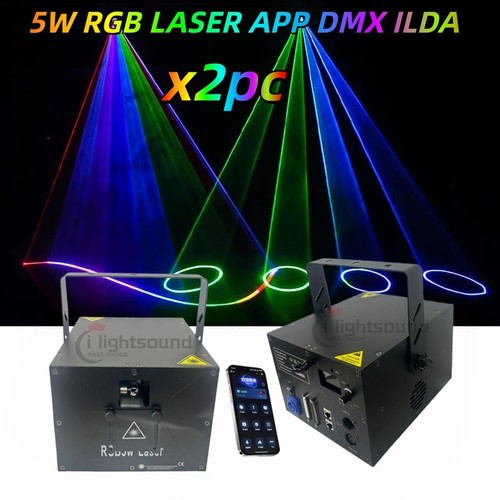 2pc lot watt rgb - 5, light