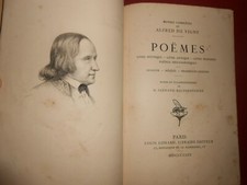 Alfred de Vigny poemes livre
