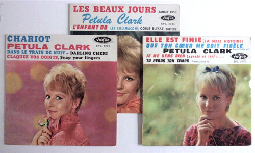 Petula clark lot de 3 - -,