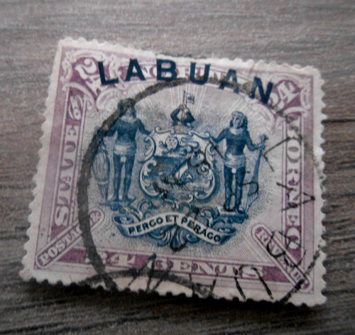 Timbre labuan malaisie - timbre, labuan,