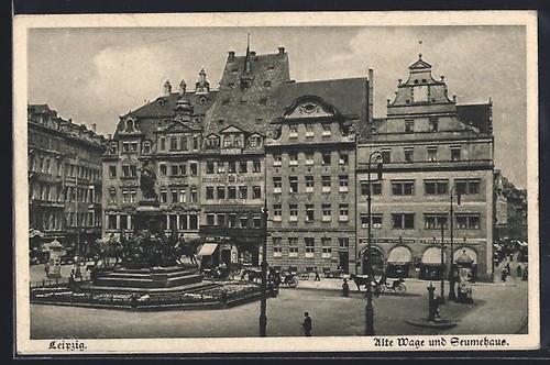 Leipzig ancienne balance et - balance,