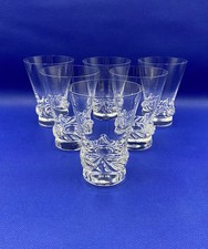 Daum Sorcy 6 Verres À Eau Cristal H 10,7cm Très Bon État Lot 1