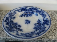 1 ASSIETTE CREUSE  SARREGUEMINES U & Cie  Décor EPINE 21,7 cm diamètre