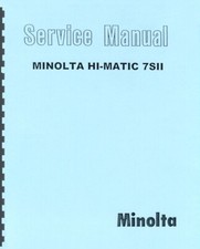 Minolta Hi-Matic 7SII Service