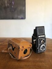 ANCIEN APPAREIL PHOTO " SEM " OBJECTIF SOM BERTHIOT R23148 FLOR 1:3.5 f=75