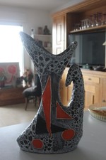 superbe vase cruche pichet en