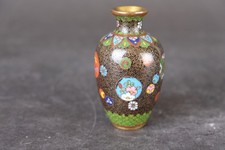 Vase japonais cloisonné 9 cm