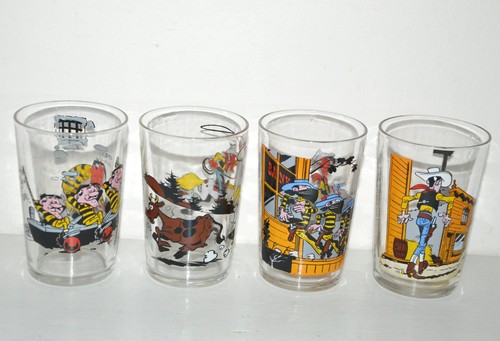 Lot verres moutarde lucky - 4,
