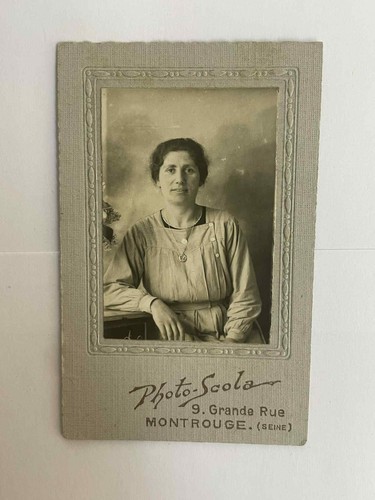 Ancienne photo cdv - photo,